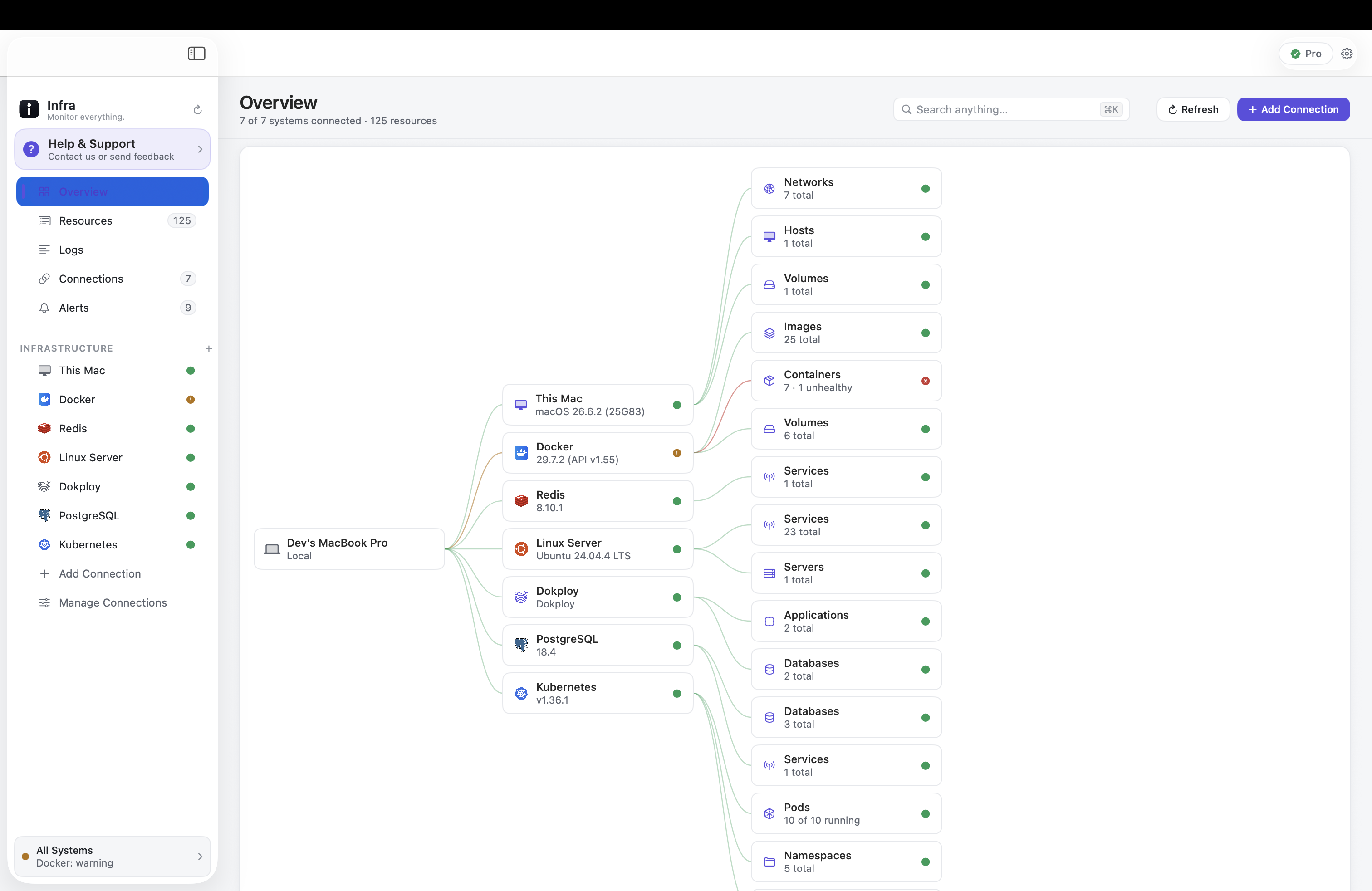 Infra app screenshot 3